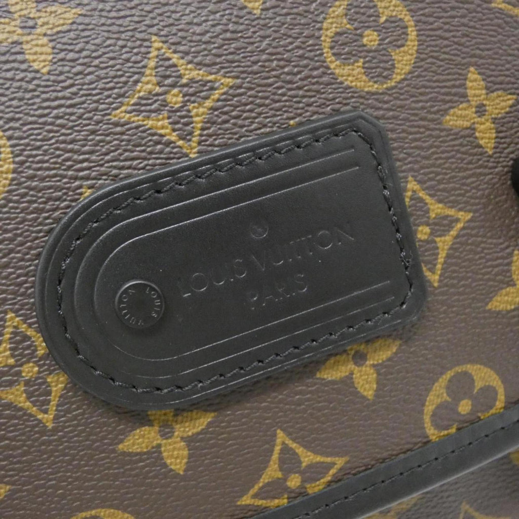 Louis Vuitton Monogram Macassar Marron Coated Canvas Shoulder Bag