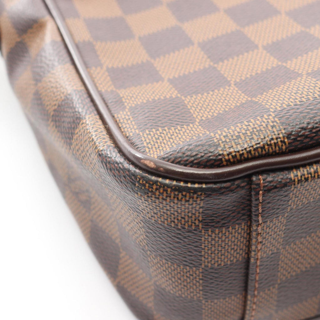 Louis Vuitton Brown Damier Canvas Coated Canvas Leather Damier Canvas Handbag Shoulder Bag