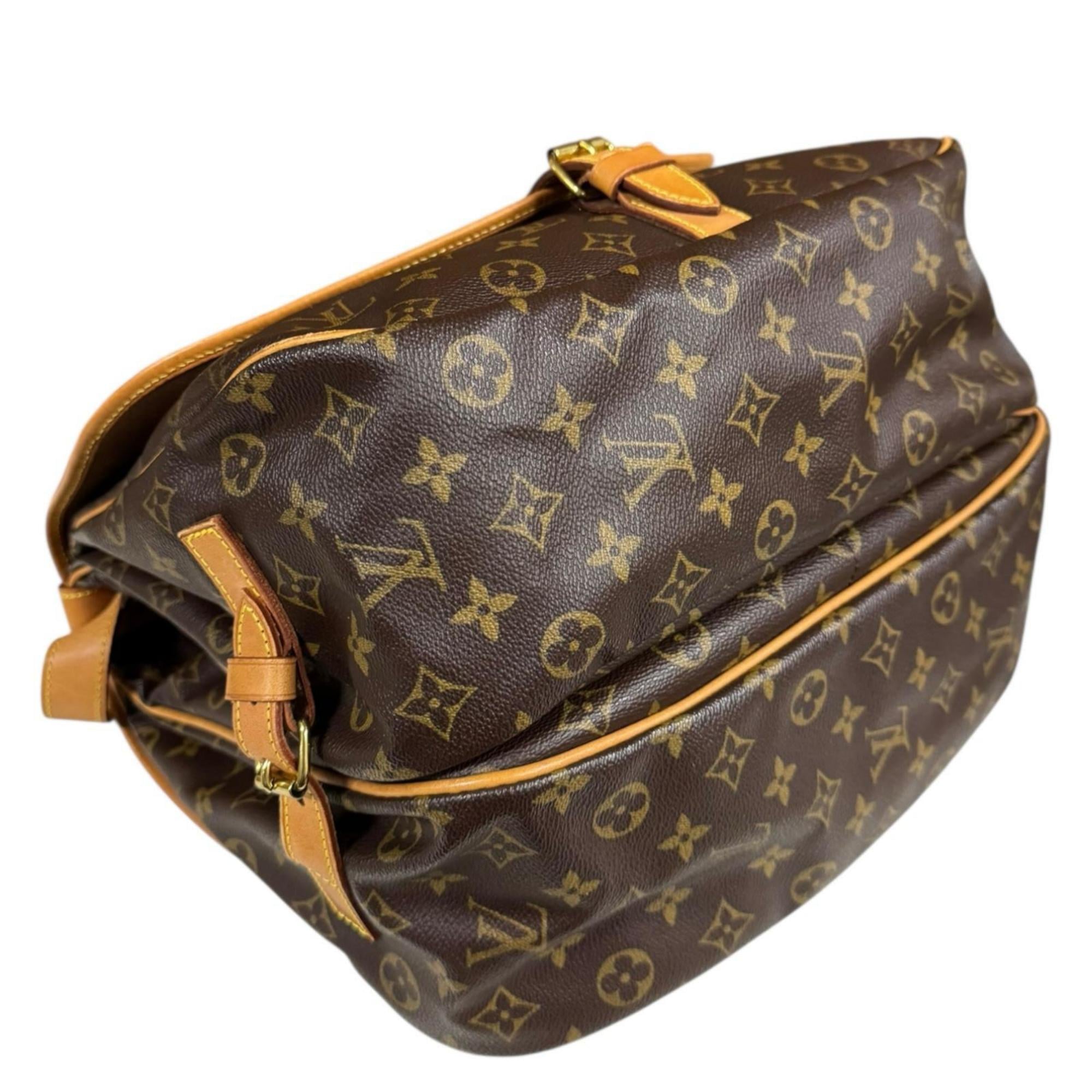 Louis Vuitton Brown Monogram Shoulder Bag