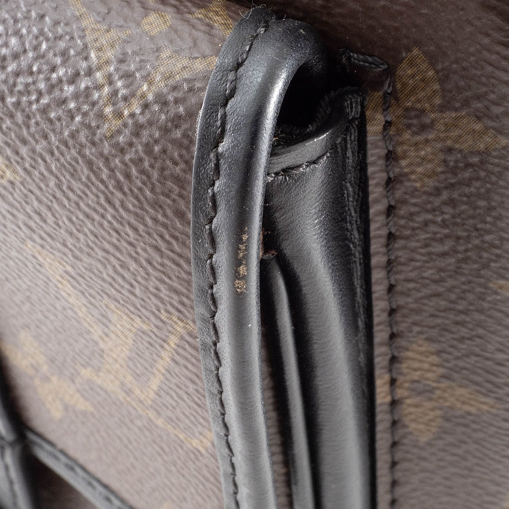 Louis Vuitton Monogram Macassar Dark Brown Shoulder Bag
