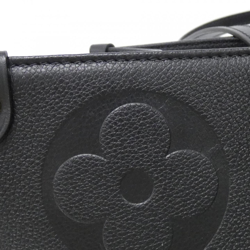 Louis Vuitton Black Leather Handbag