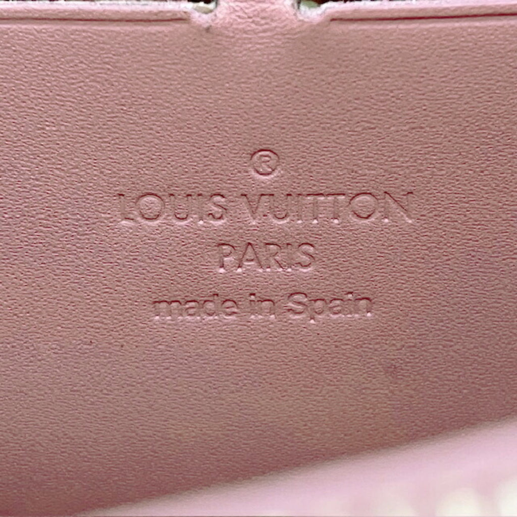 Louis Vuitton Pink Vernis Long Wallet