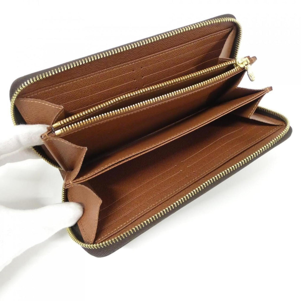 Louis Vuitton Brown Coated Canvas Long Wallet