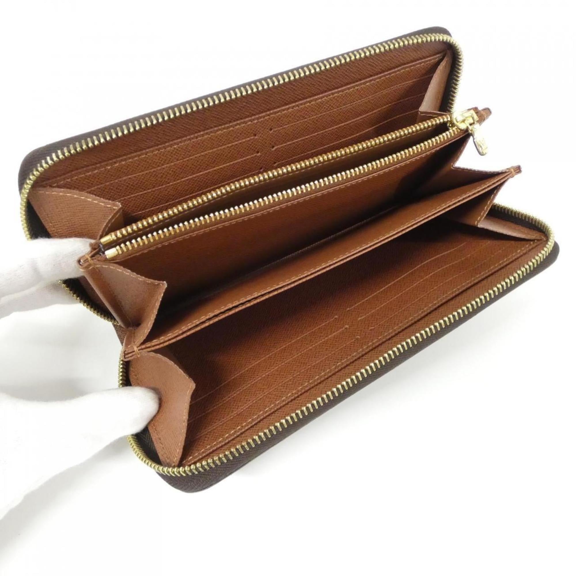Louis Vuitton Brown Coated Canvas Long Wallet