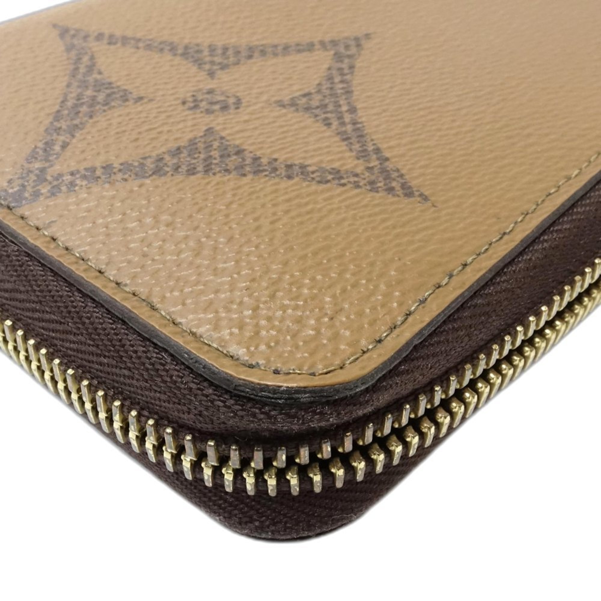 Louis Vuitton Beige Monogram Canvas Long Wallet