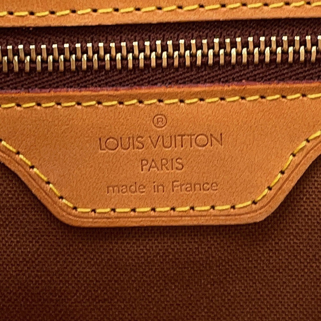 Louis Vuitton Brown Monogram Handbag Shoulder Bag Tote Bag