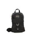 Gucci Black Nylon Leather Handbag Sling Bag (Pre-Owned)