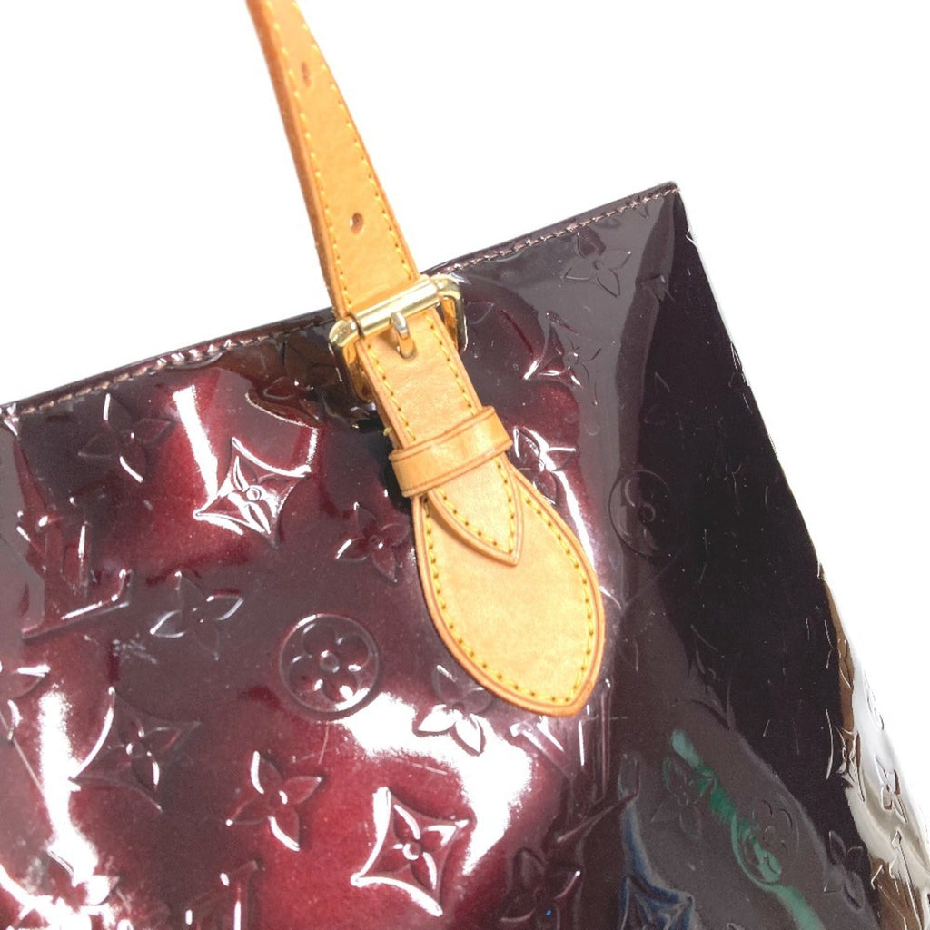 Louis Vuitton Amarante Purple Monogram Vernis Canvas Shoulder Bag Tote Bag