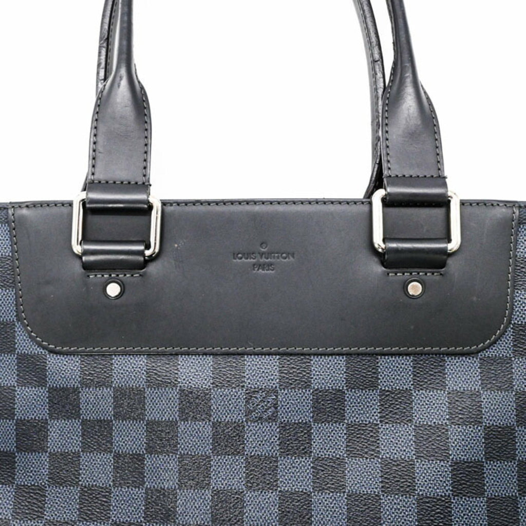 Louis Vuitton Damier Cobalt Black Blue Damier Graphite Tote Bag
