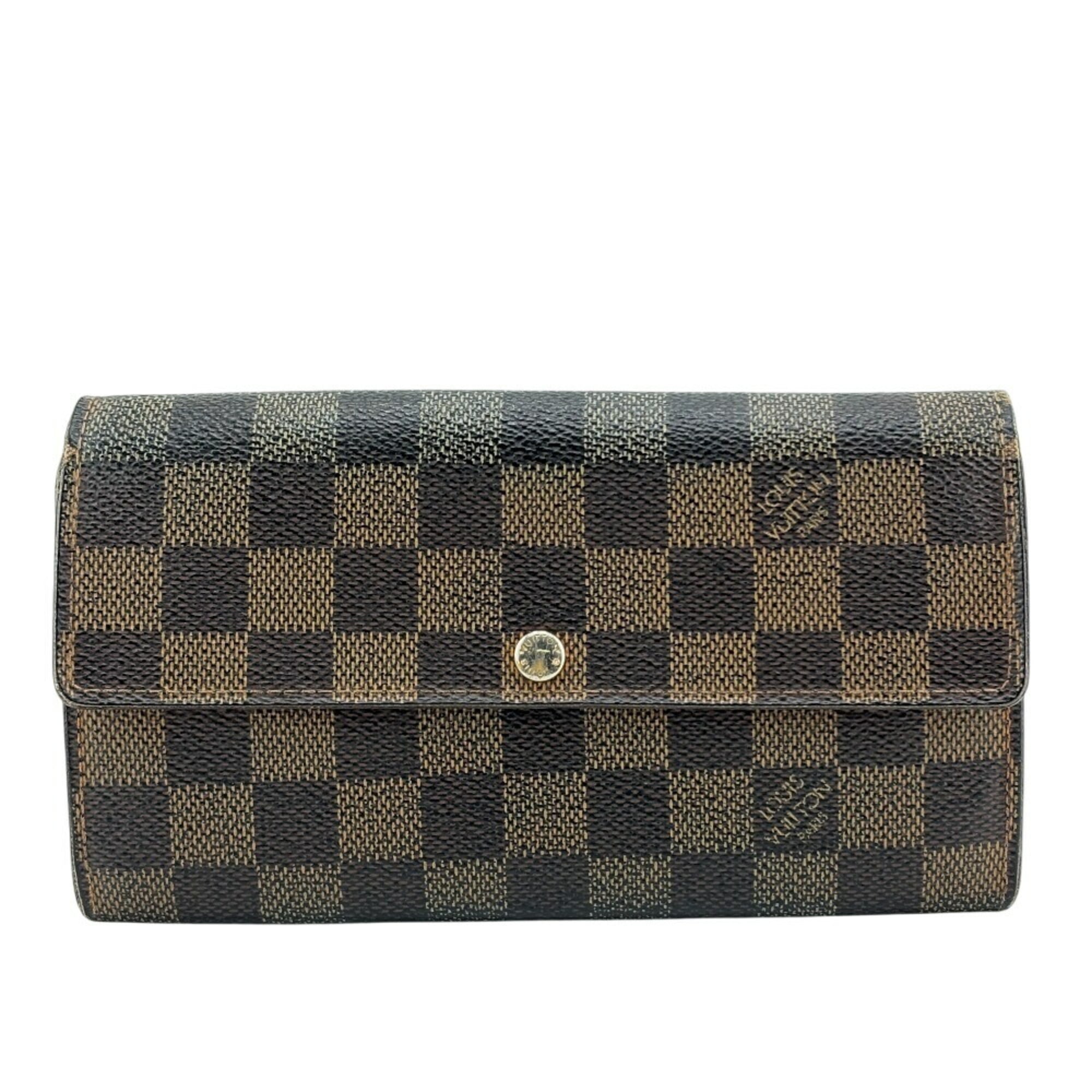 Louis Vuitton Brown Cuir Ombre Leather Coin Purse/Coin Case