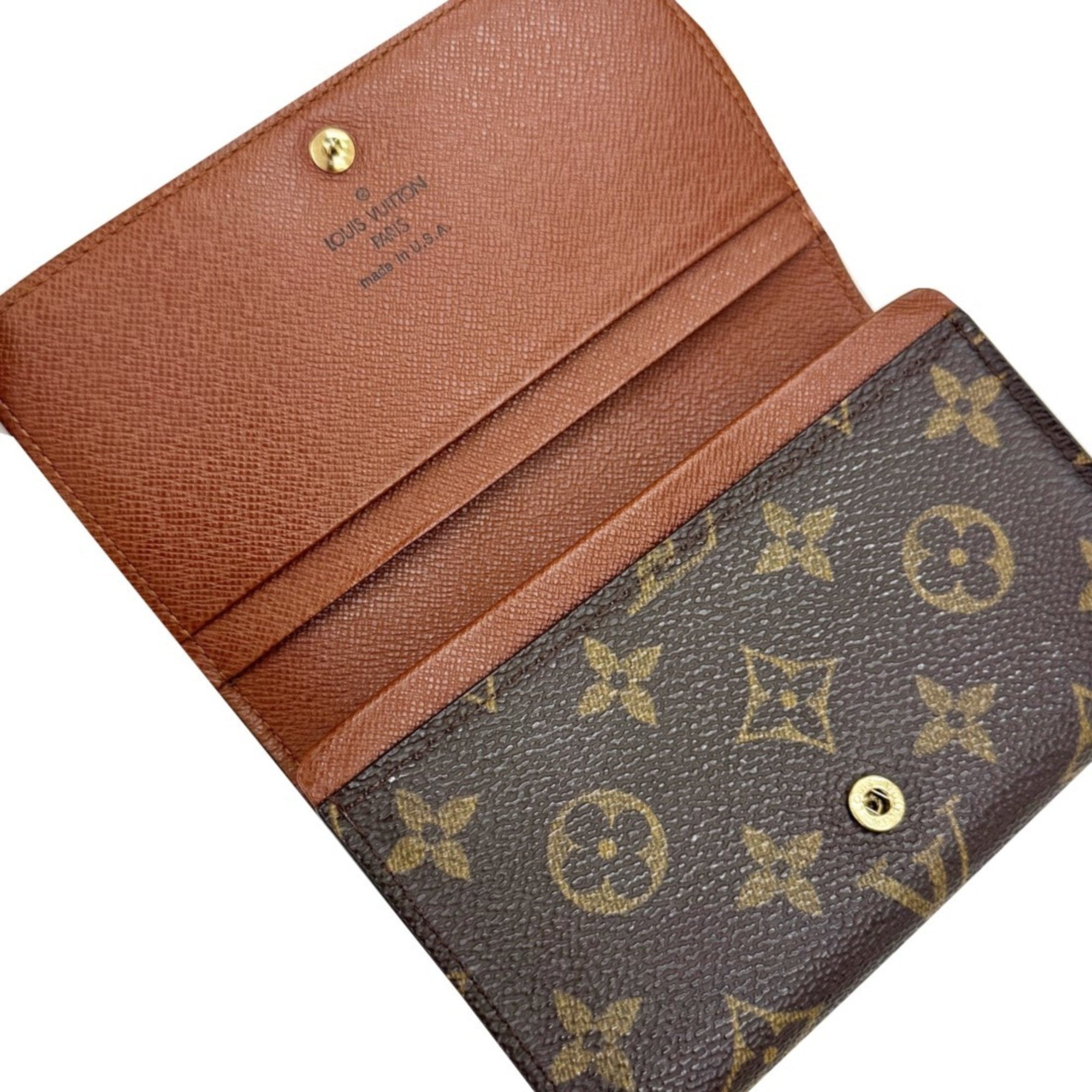 Louis Vuitton Brown Monogram Wallet