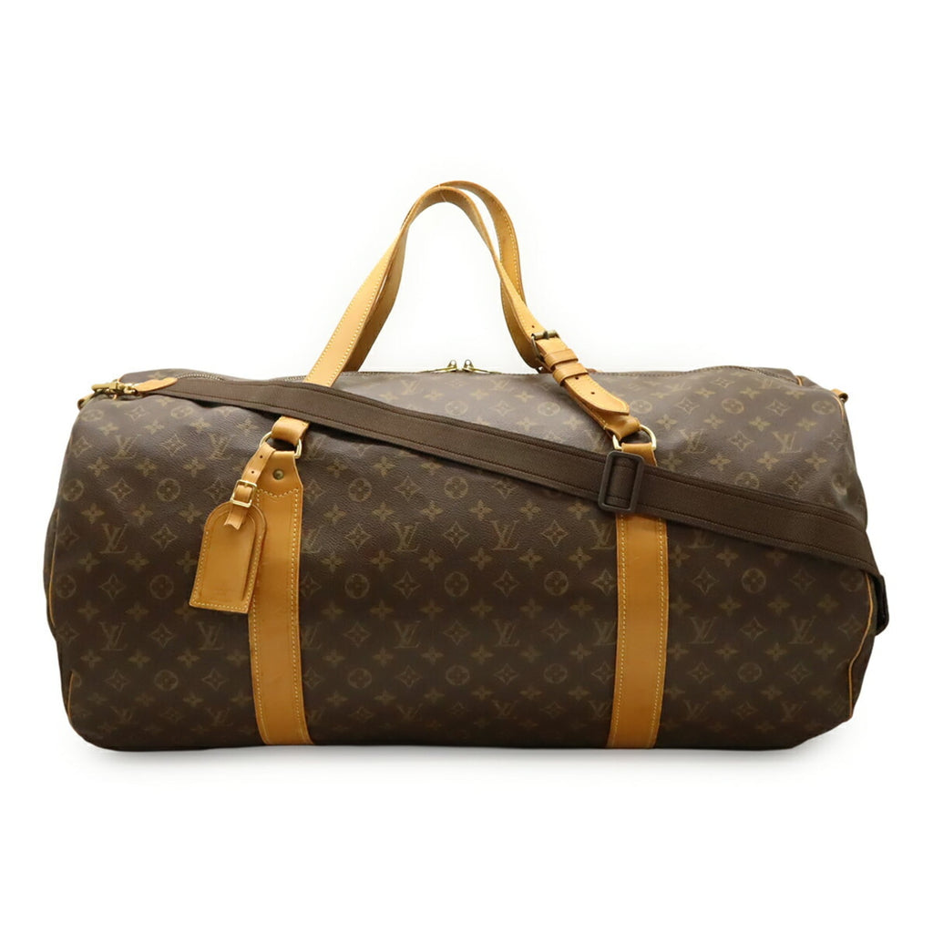Louis Vuitton Brown Pvc Boston Bag Shoulder Bag