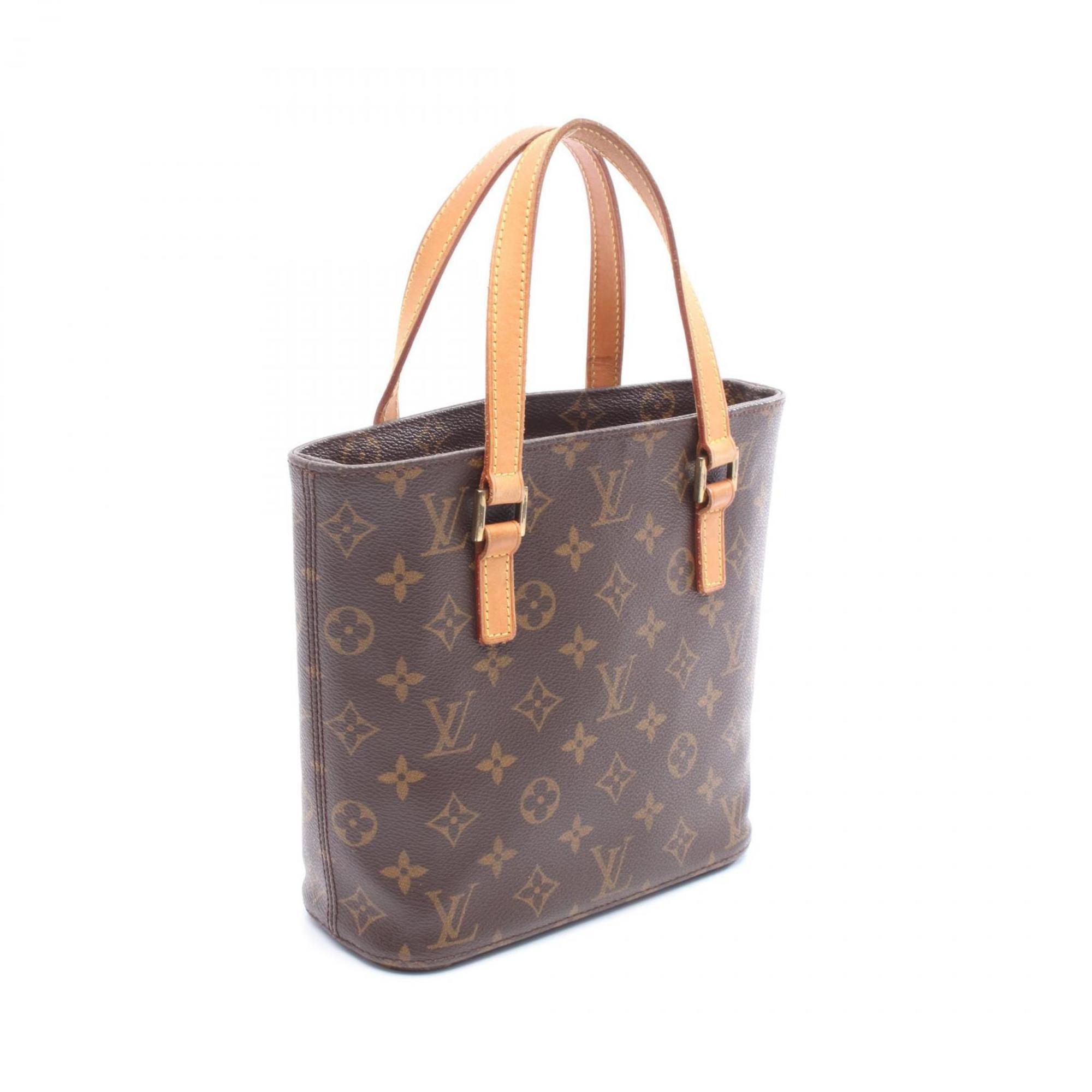 Louis Vuitton Brown Coated Canvas Pvc Leather Handbag