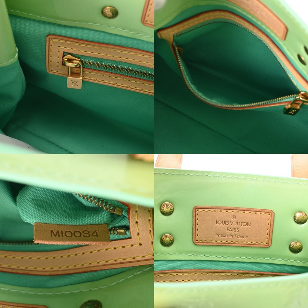 Louis Vuitton Vernis Black Peppermint Monogram Vernis Handbag