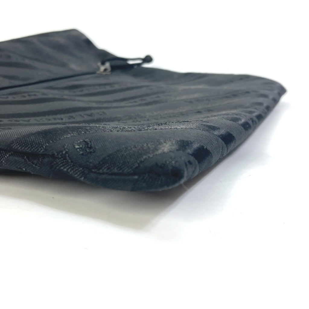 Balenciaga Black Cloth Clutch