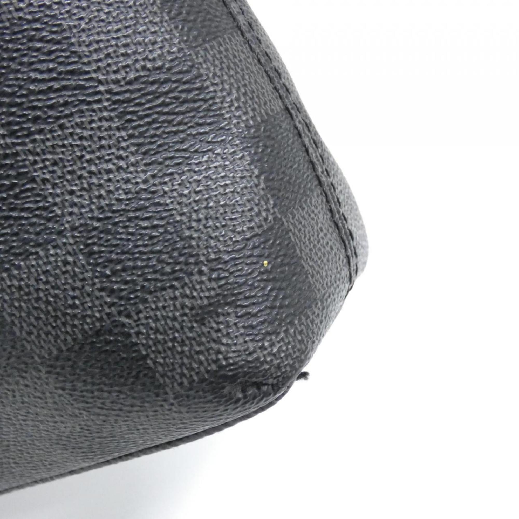 Louis Vuitton Graphite Coated Canvas Shoulder Bag