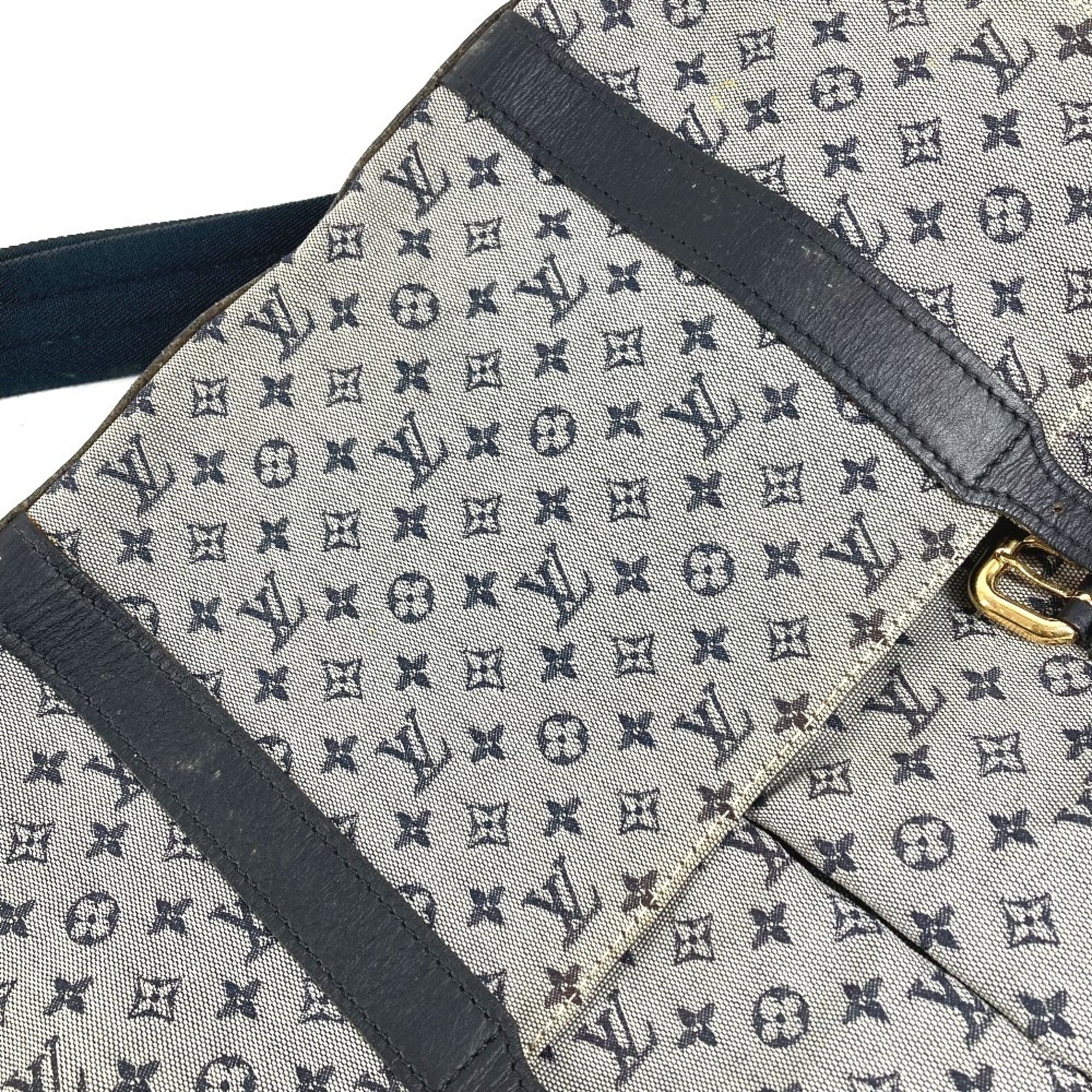 Louis Vuitton Navy Monogram Mini Messenger Bag Shoulder Bag