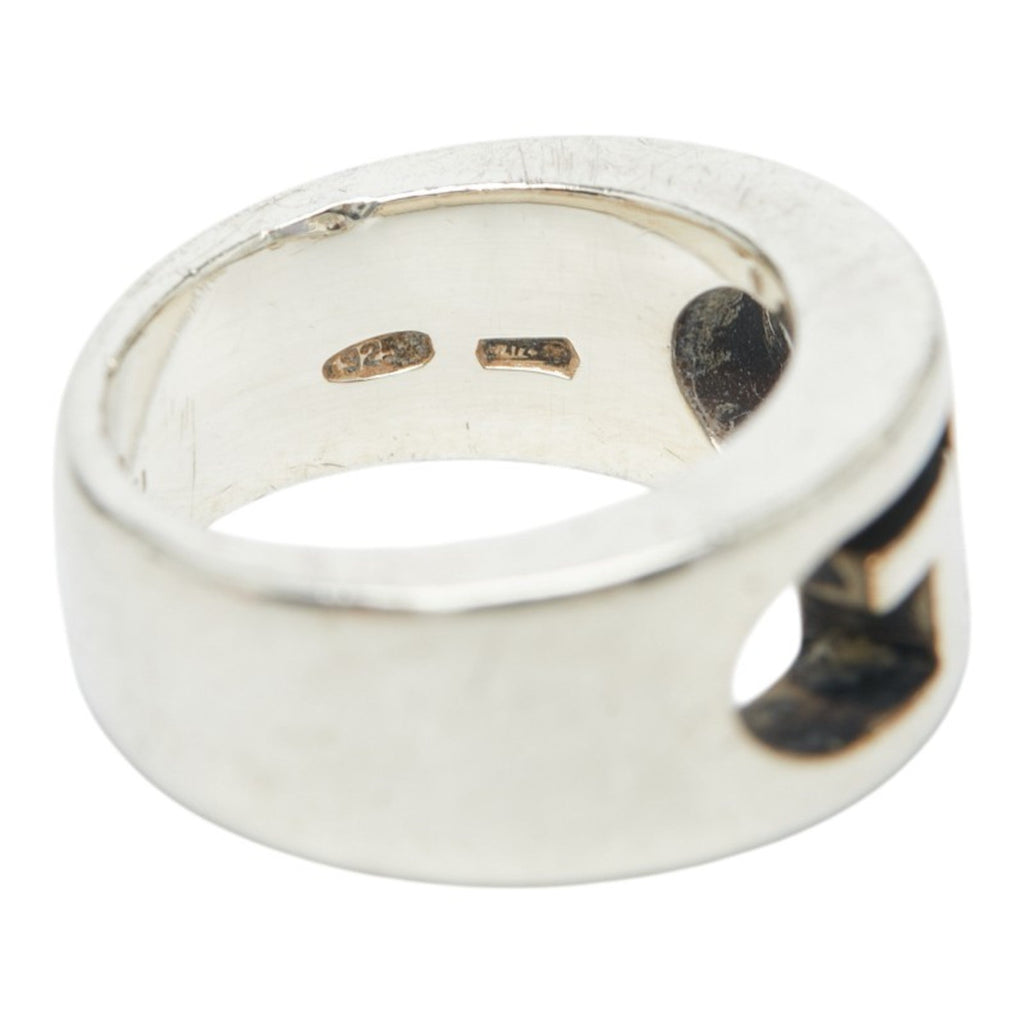 Gucci Silver Silver 925 Band Ring (Pre-Owned)