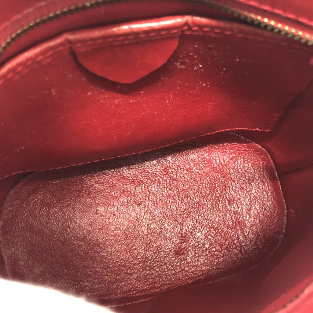Celine Red Leather Handbag