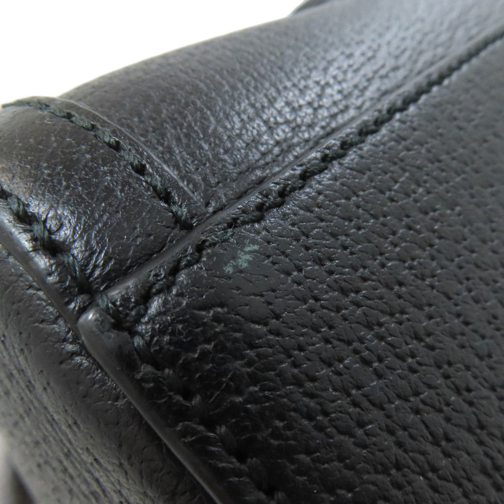 Gucci Black Leather Handbag (Pre-Owned)