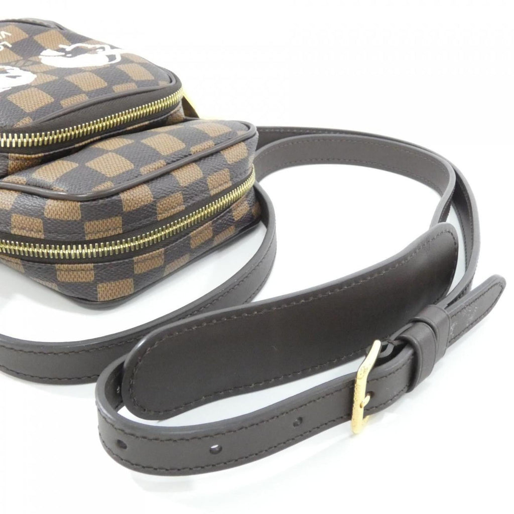 Louis Vuitton Ebene Coated Canvas Shoulder Bag