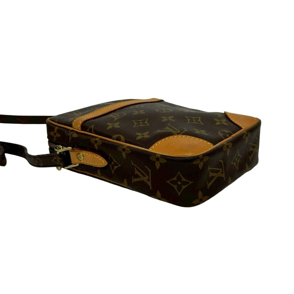Louis Vuitton Brown Leather Pvc Pochette Shoulder Bag