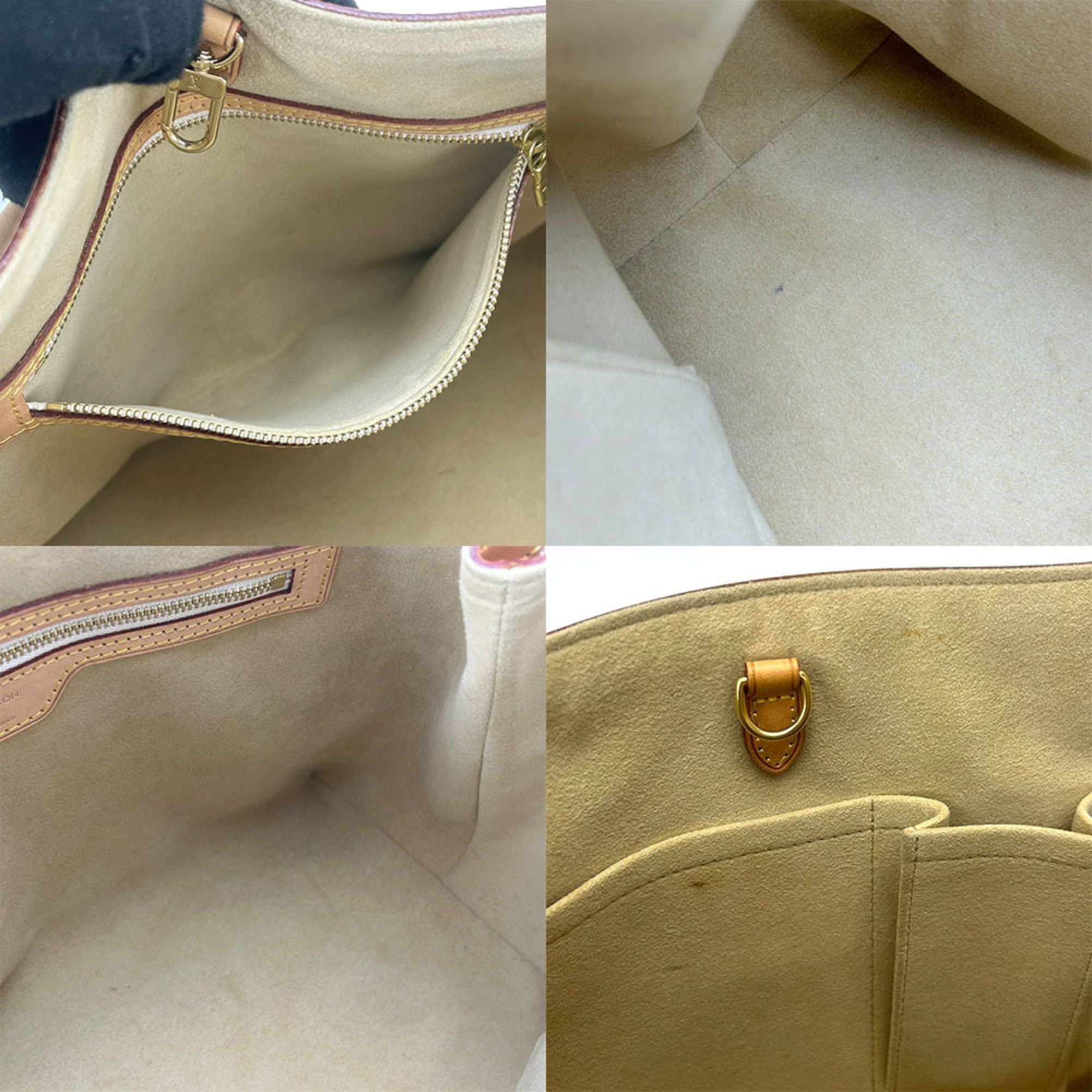 Louis Vuitton Damier Azur Damier Azur Damier Azur Tote Bag