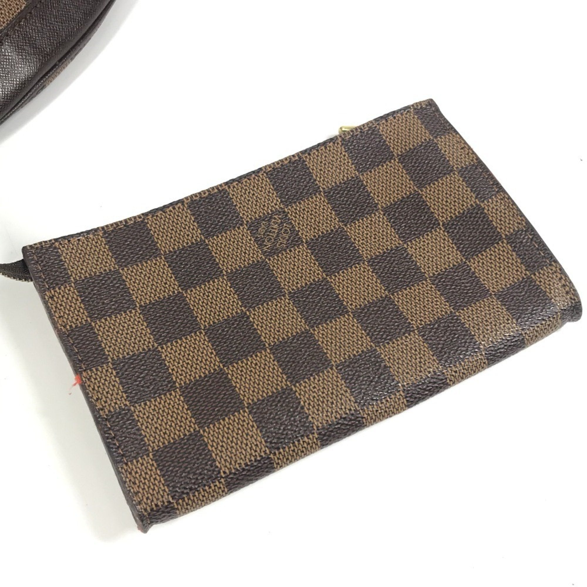 Louis Vuitton Brown Damier Canvas Shoulder Bag Tote Bag