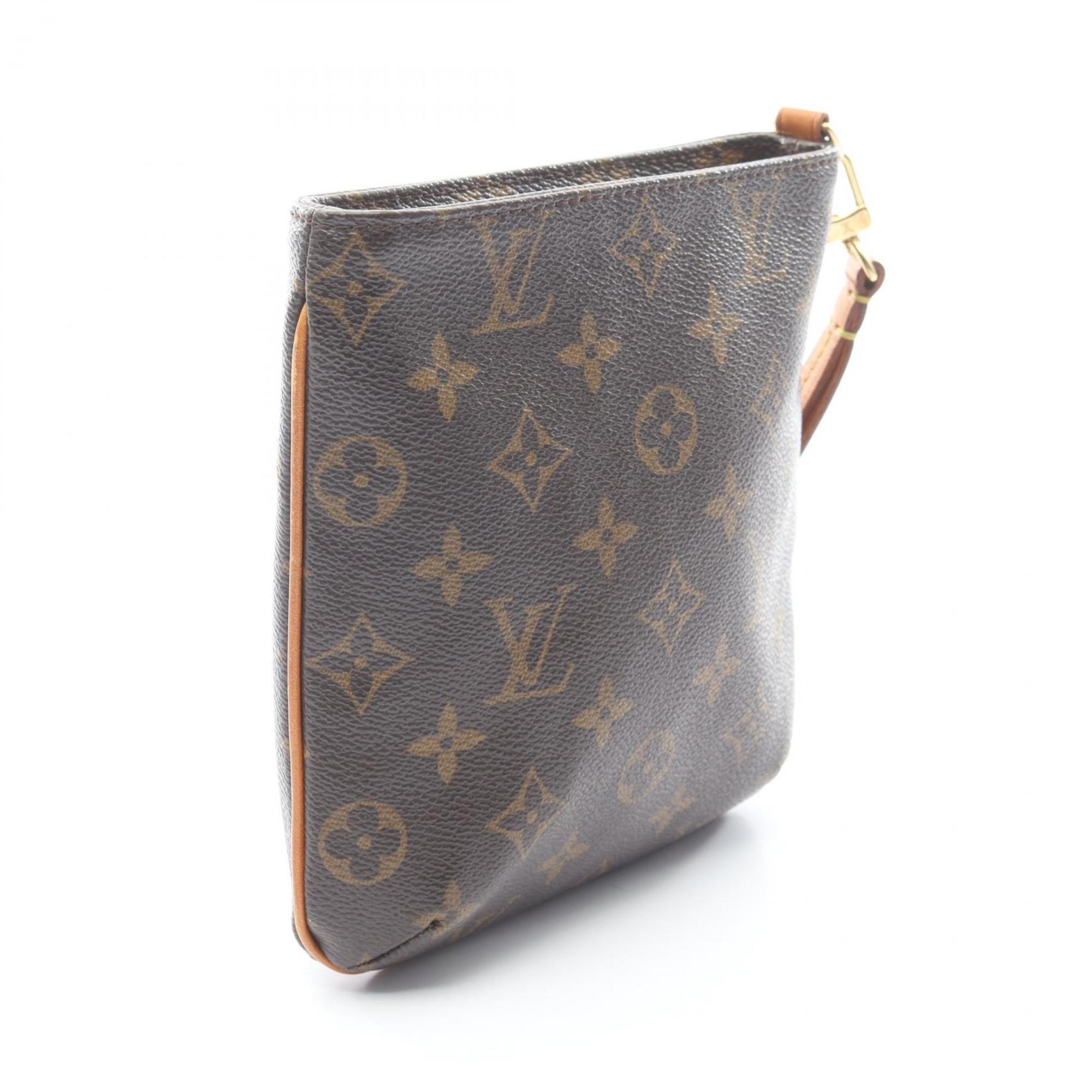 Louis Vuitton Brown Monogram Monogram Pochette Pouch