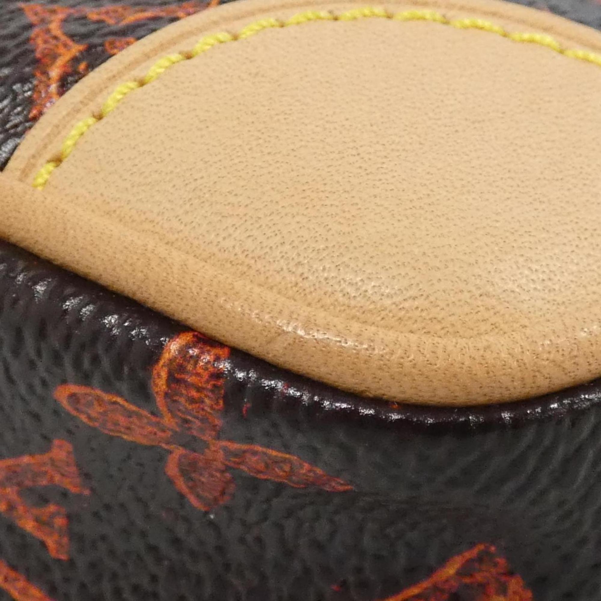 Louis Vuitton Marron Coated Canvas Shoulder Bag