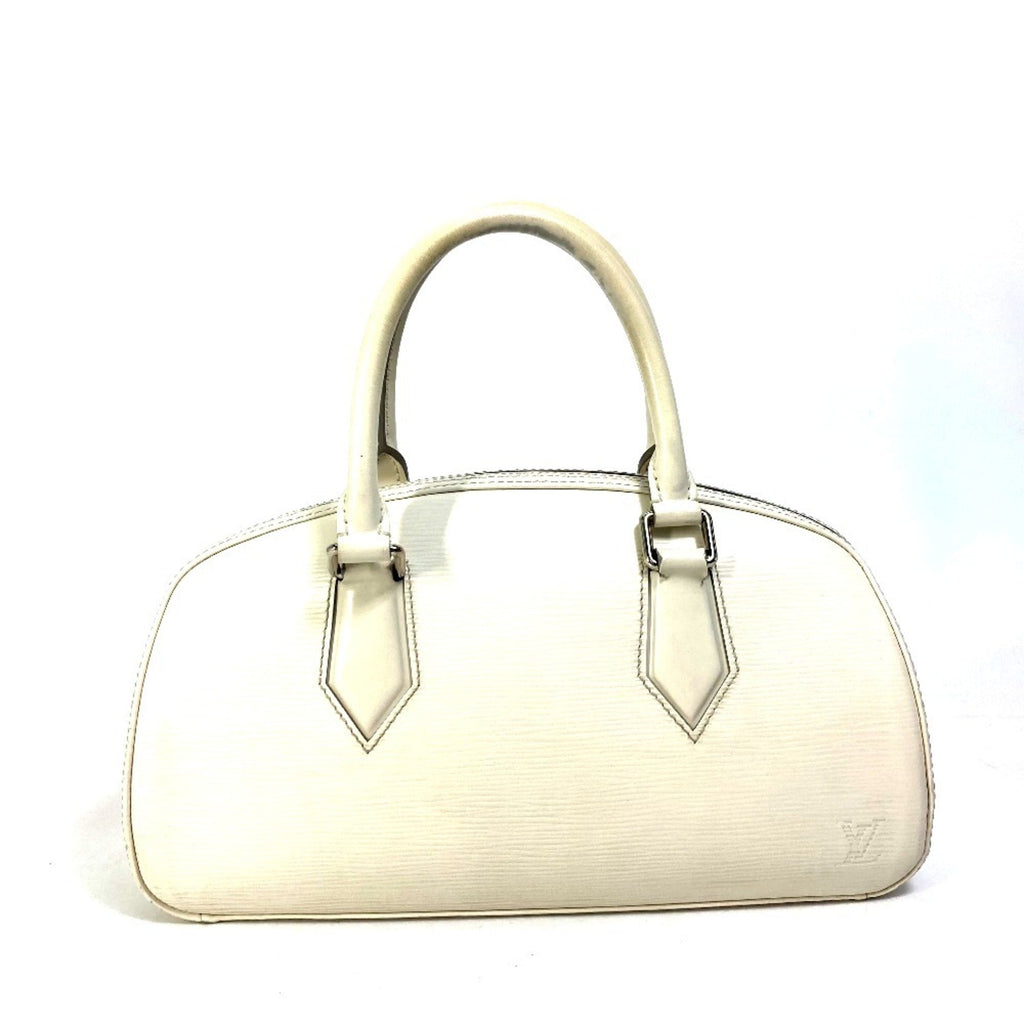 Louis Vuitton Epi Lv Off White White Epi Leather Boston Bag Handbag