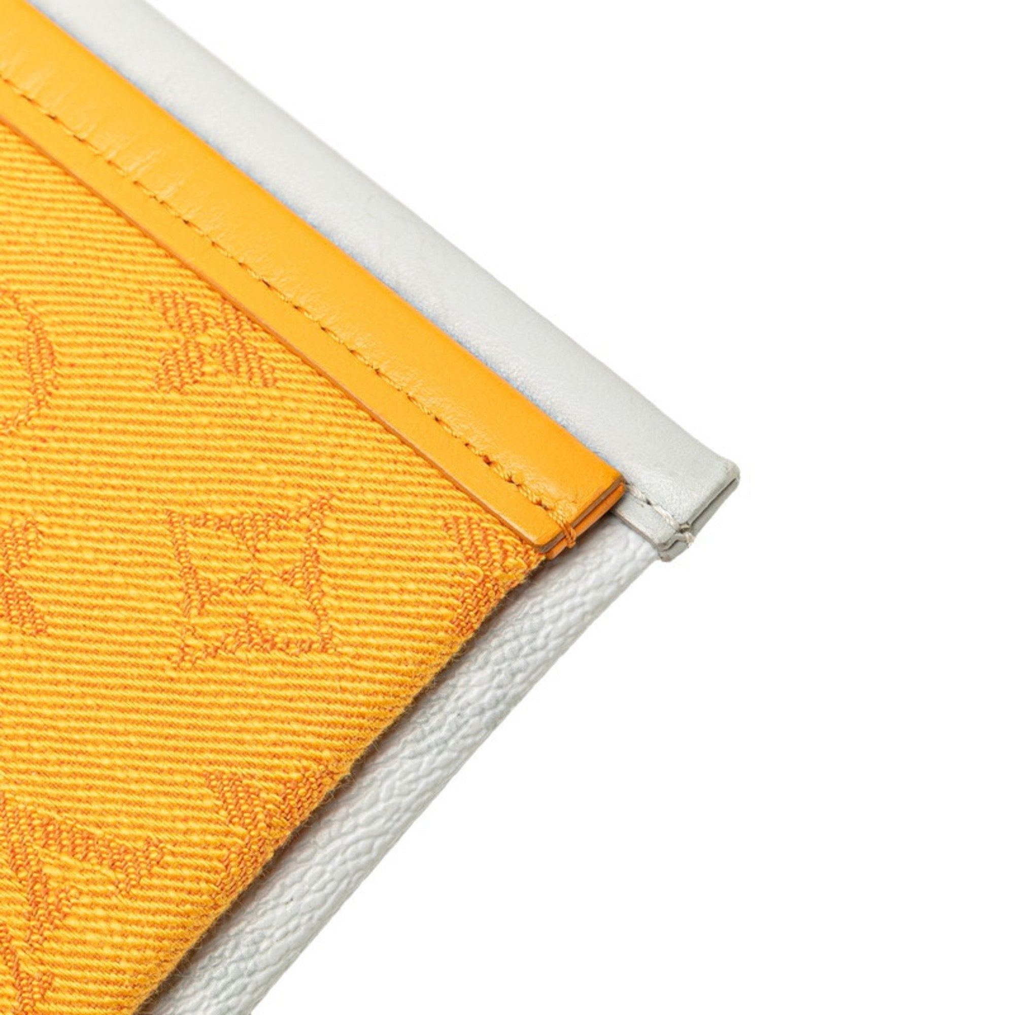 Louis Vuitton Gray Orange Pvc Canvas Shoulder Bag