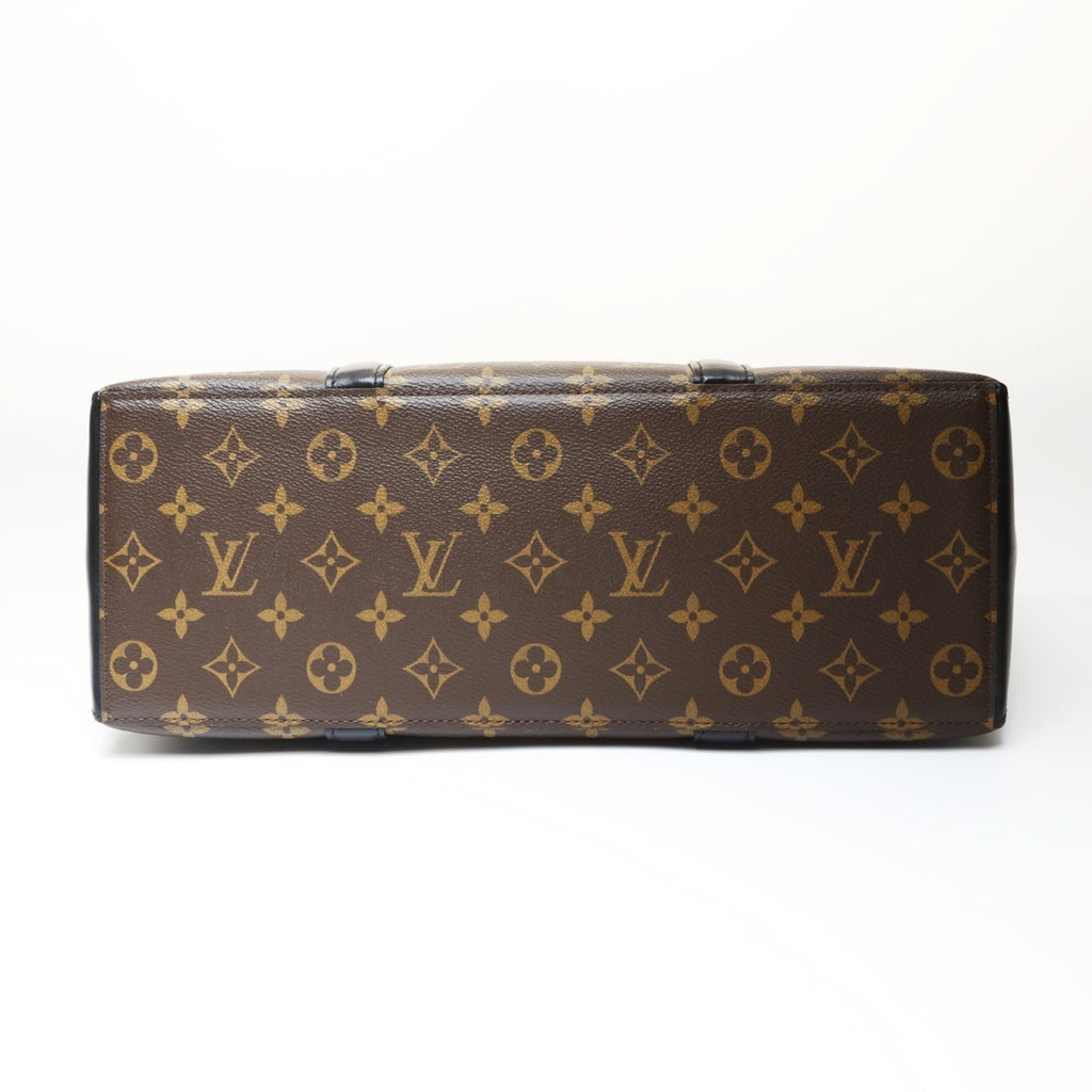 Louis Vuitton Brown Monogram Pouch Tote Bag