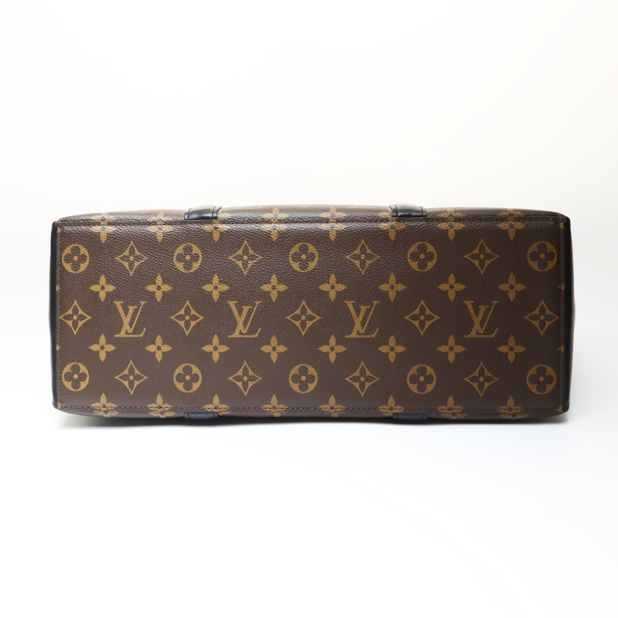 Louis Vuitton Brown Monogram Pouch Tote Bag