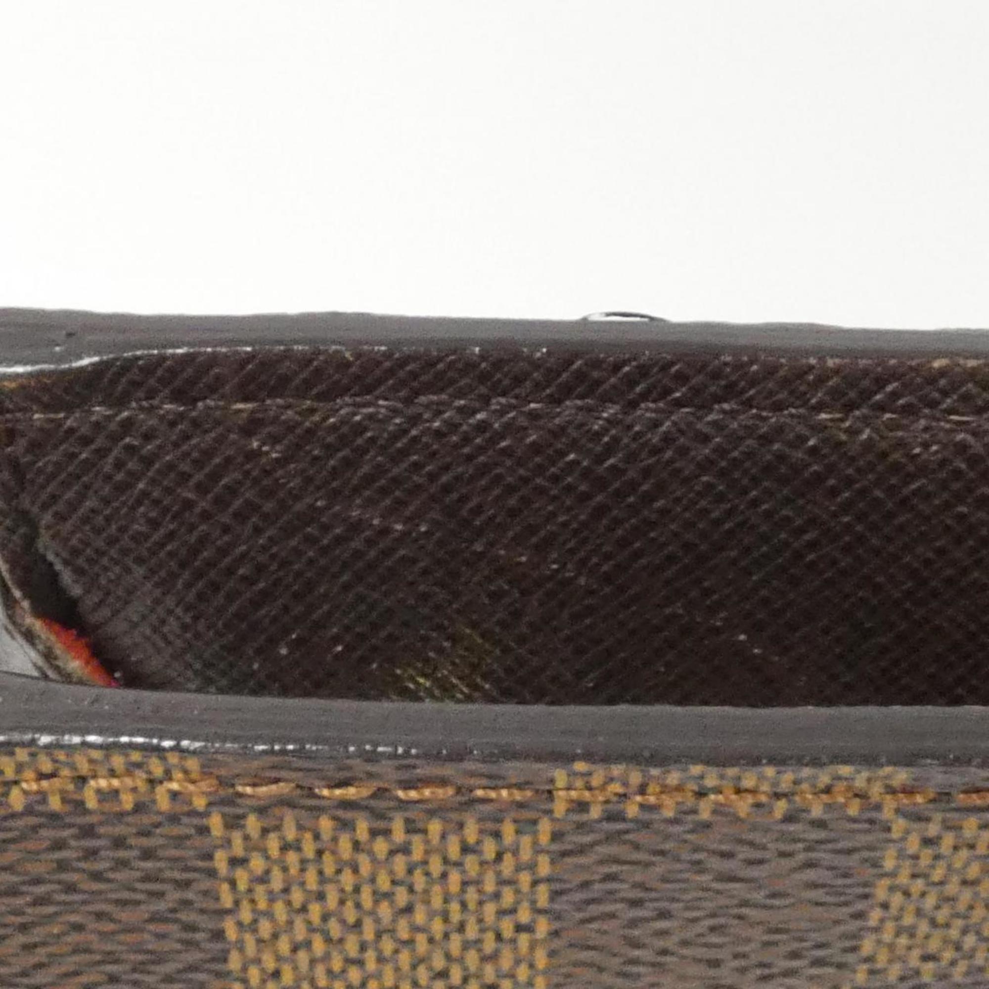 Louis Vuitton Brown Coated Canvas Handbag
