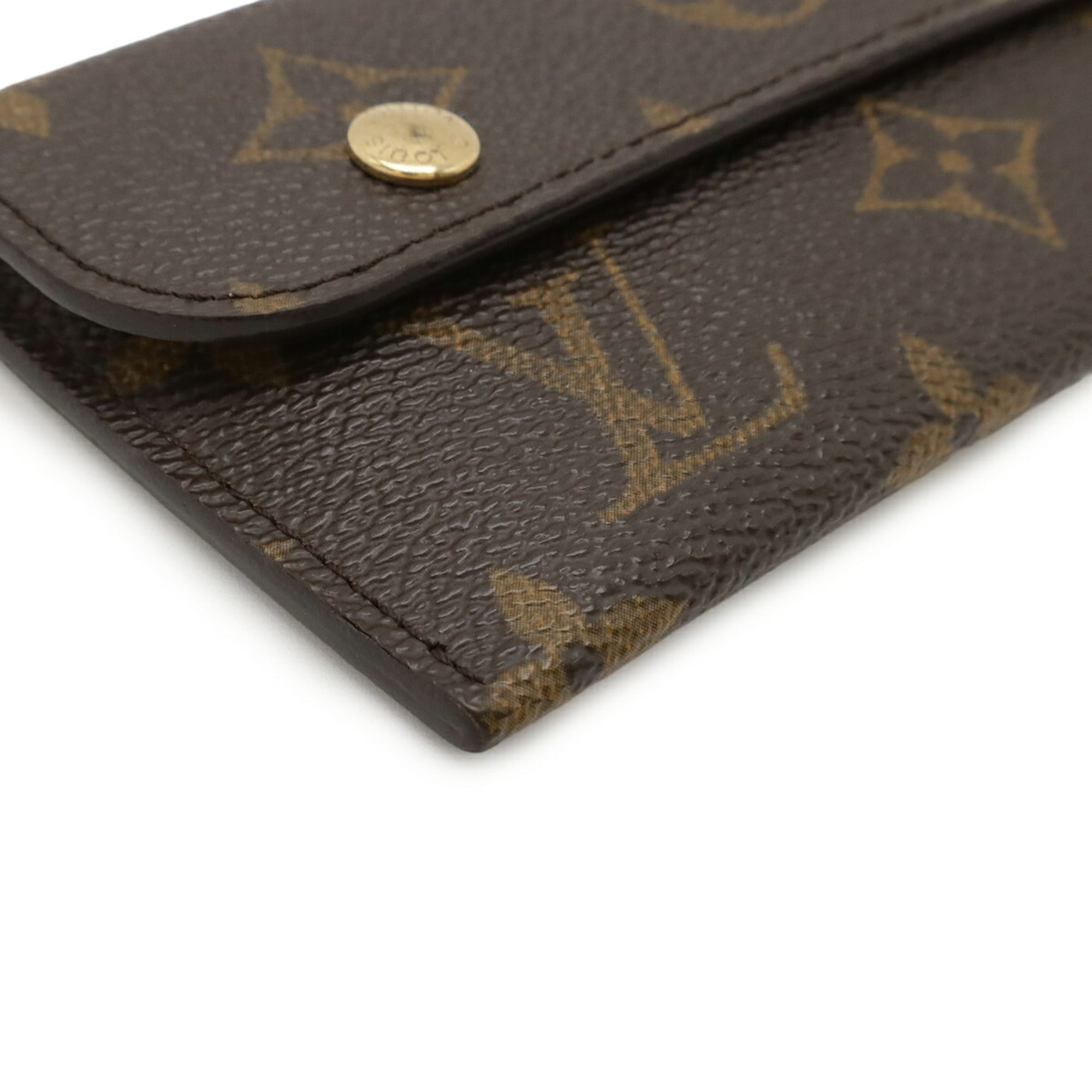 Louis Vuitton Brown Monogram Coin Purse/Coin Case