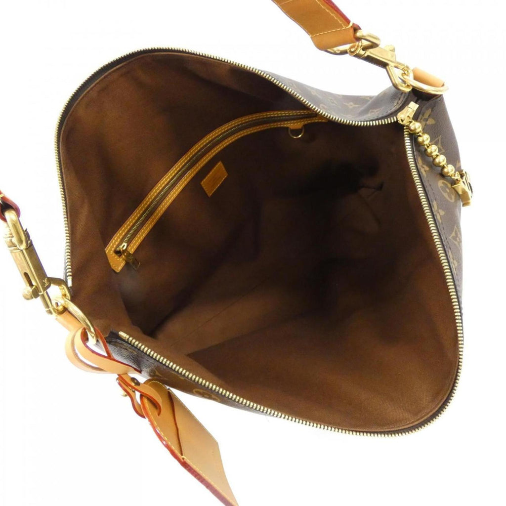 Louis Vuitton Brown Coated Canvas Shoulder Bag