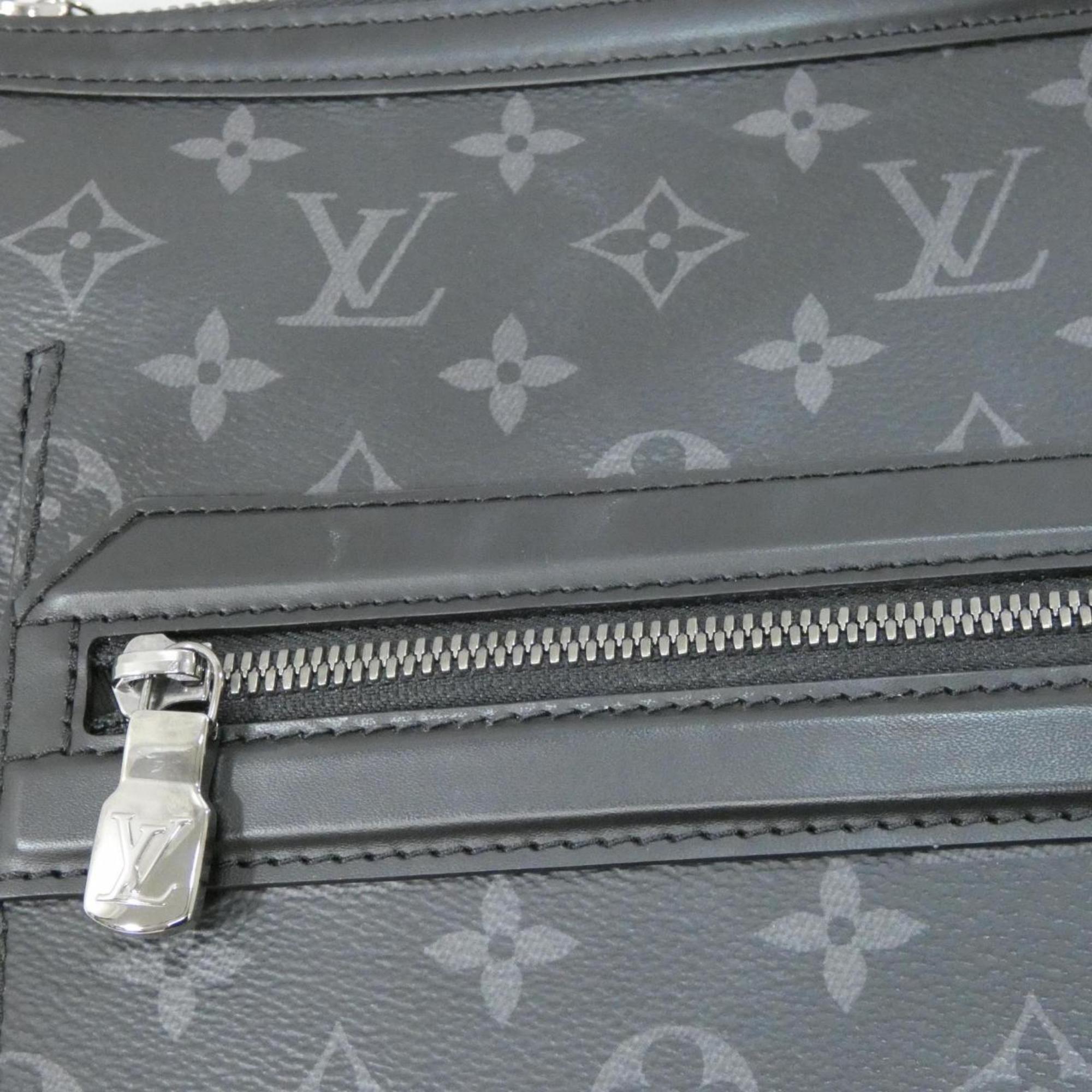 Louis Vuitton Black Coated Canvas Shoulder Bag