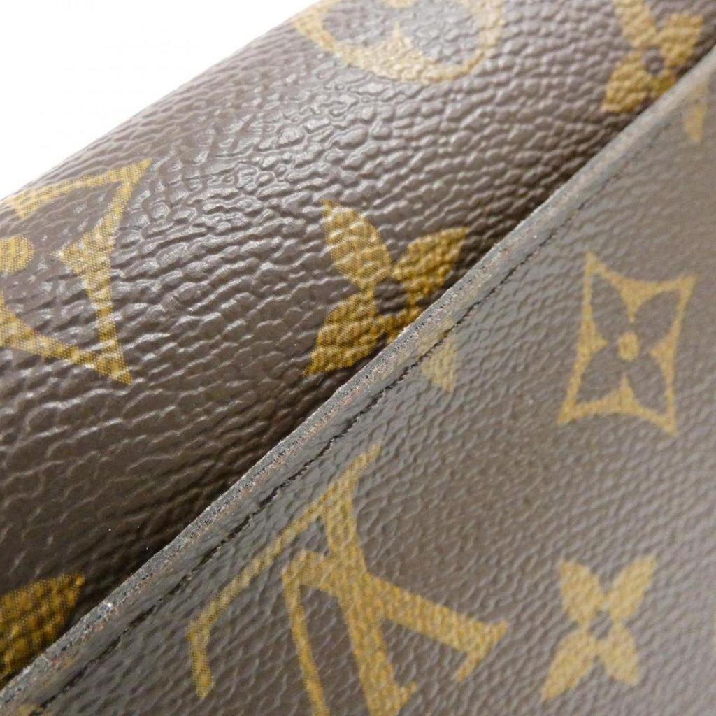 Louis Vuitton Monogram Marron Coated Canvas Long Wallet