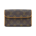Louis Vuitton Brown Coated Canvas Fanny Pack Pochette