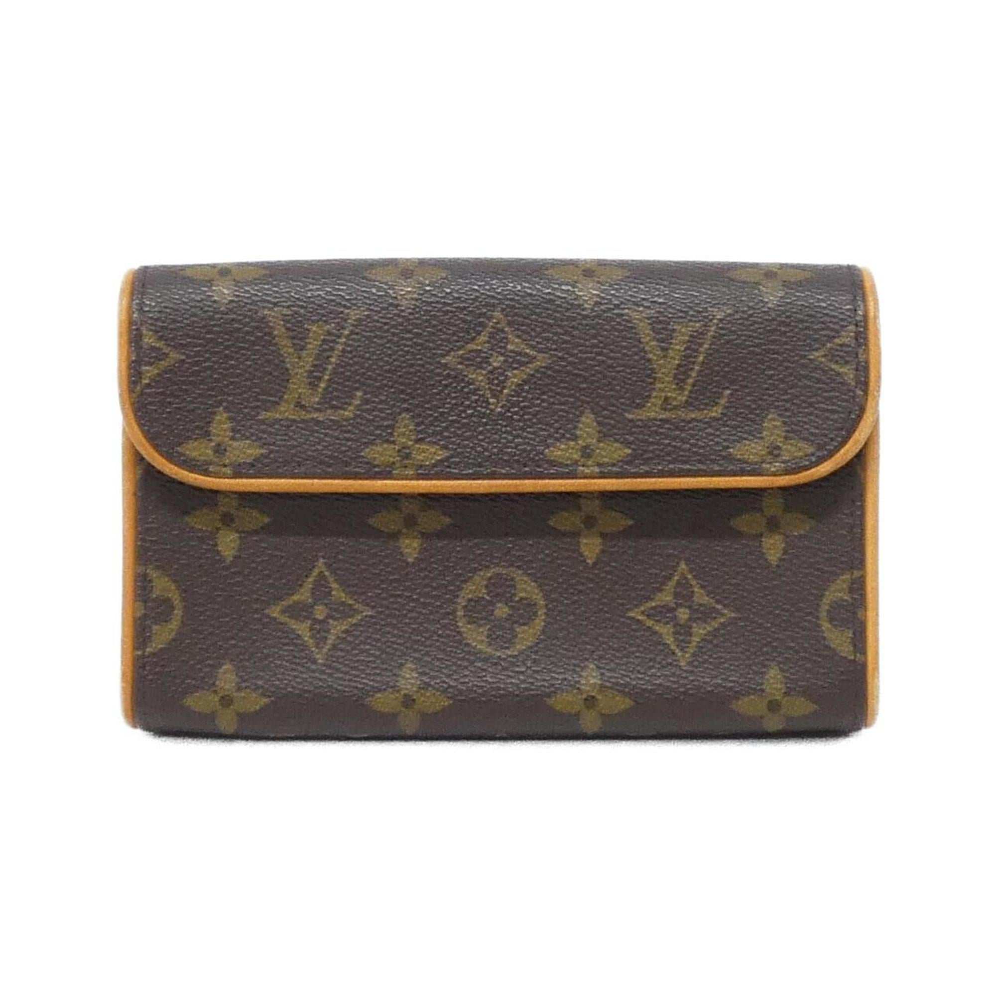 Louis Vuitton Brown Coated Canvas Fanny Pack Pochette