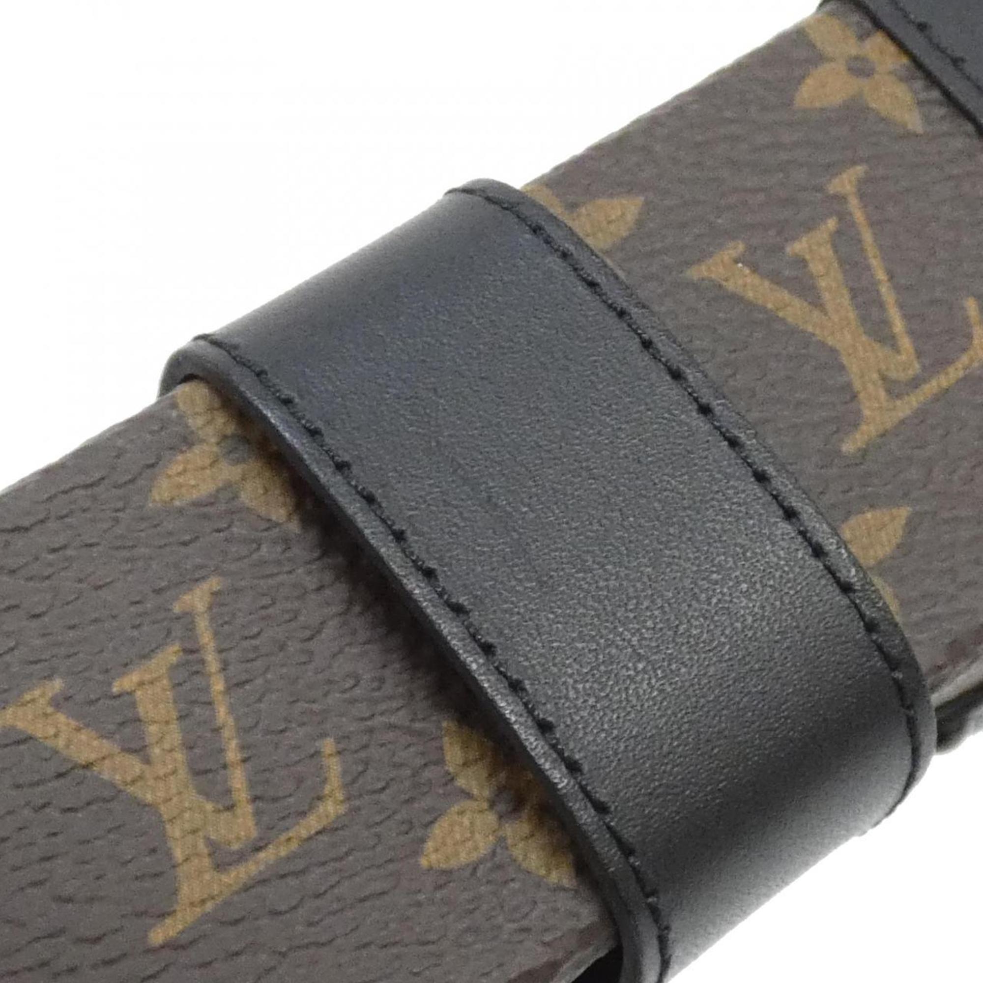 Louis Vuitton Monogram Marron Coated Canvas Pochette Shoulder Bag