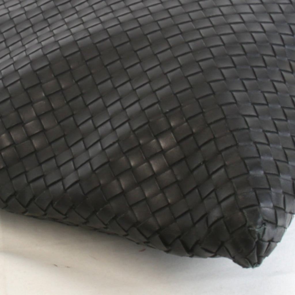 Bottega Veneta Black Leather Shoulder Bag