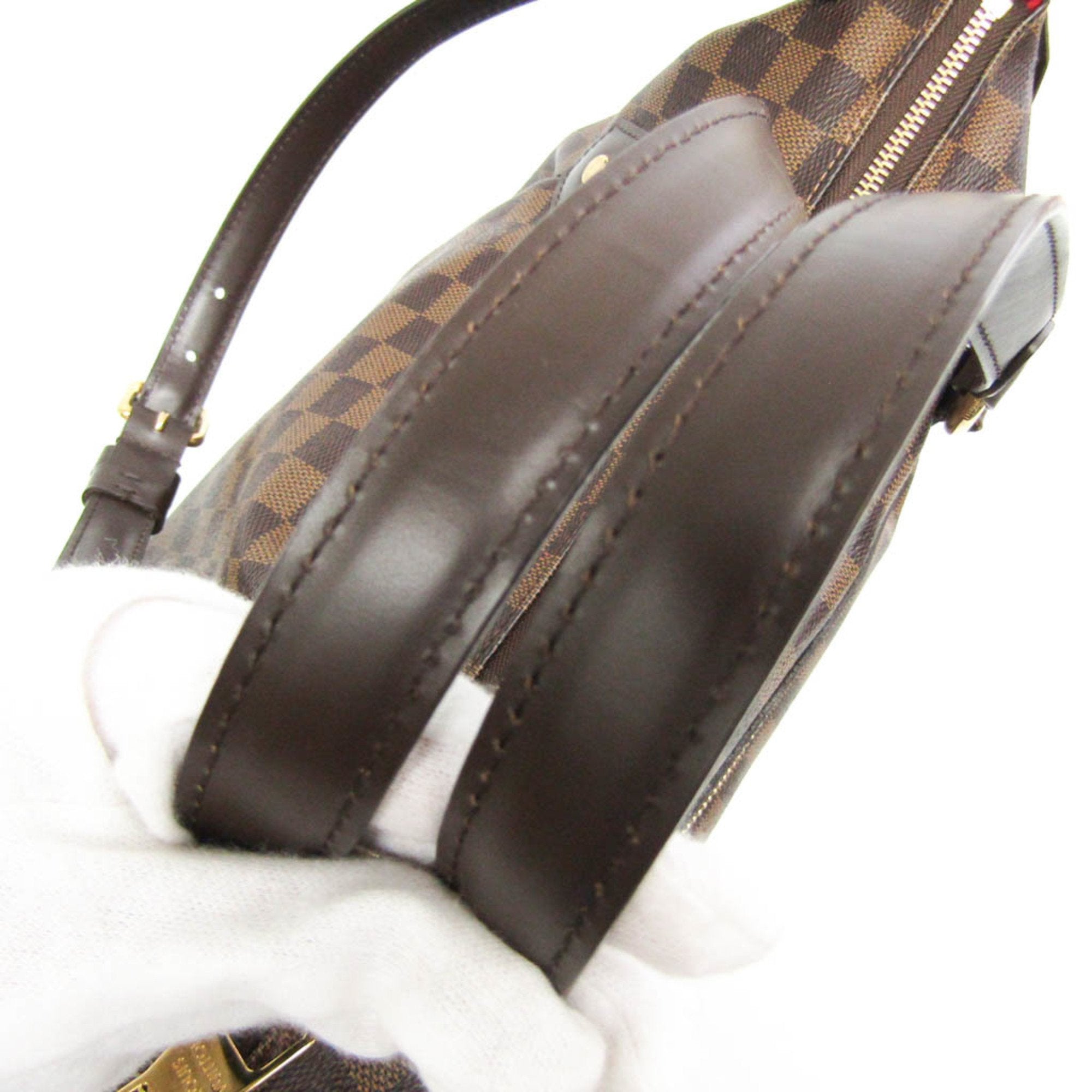 Louis Vuitton Damier Ebene Damier Canvas Handbag Shoulder Bag