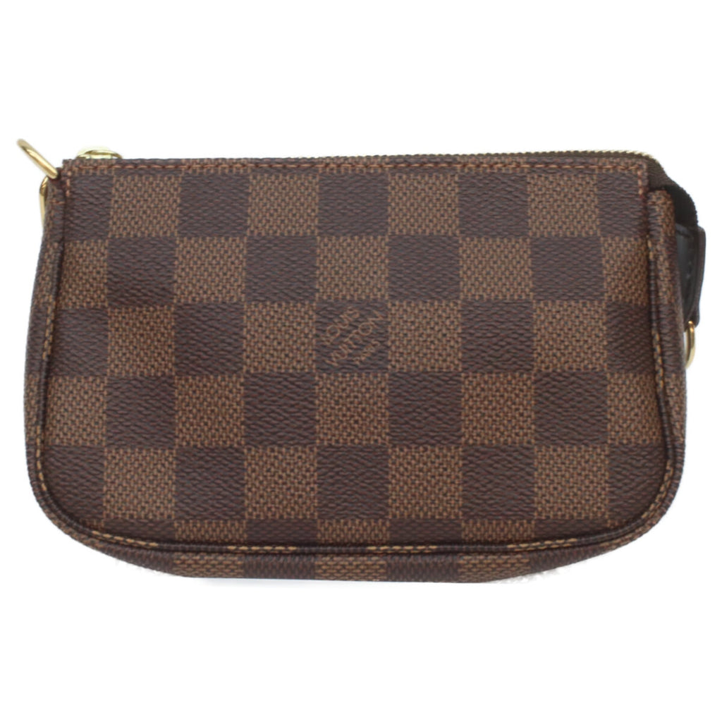Louis Vuitton Brown Damier Canvas Damier Canvas Pouch