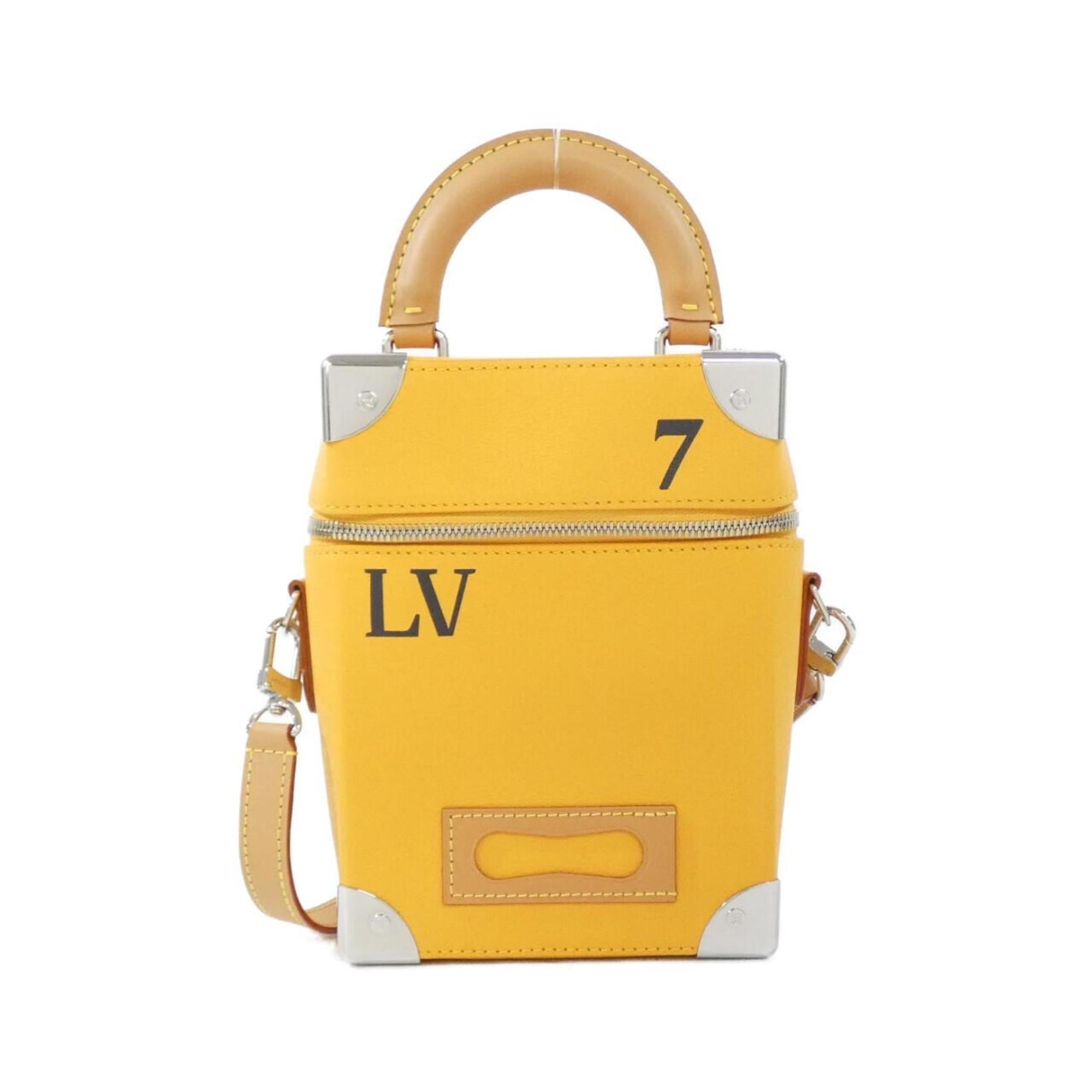 Louis Vuitton Saffron Leather Handbag