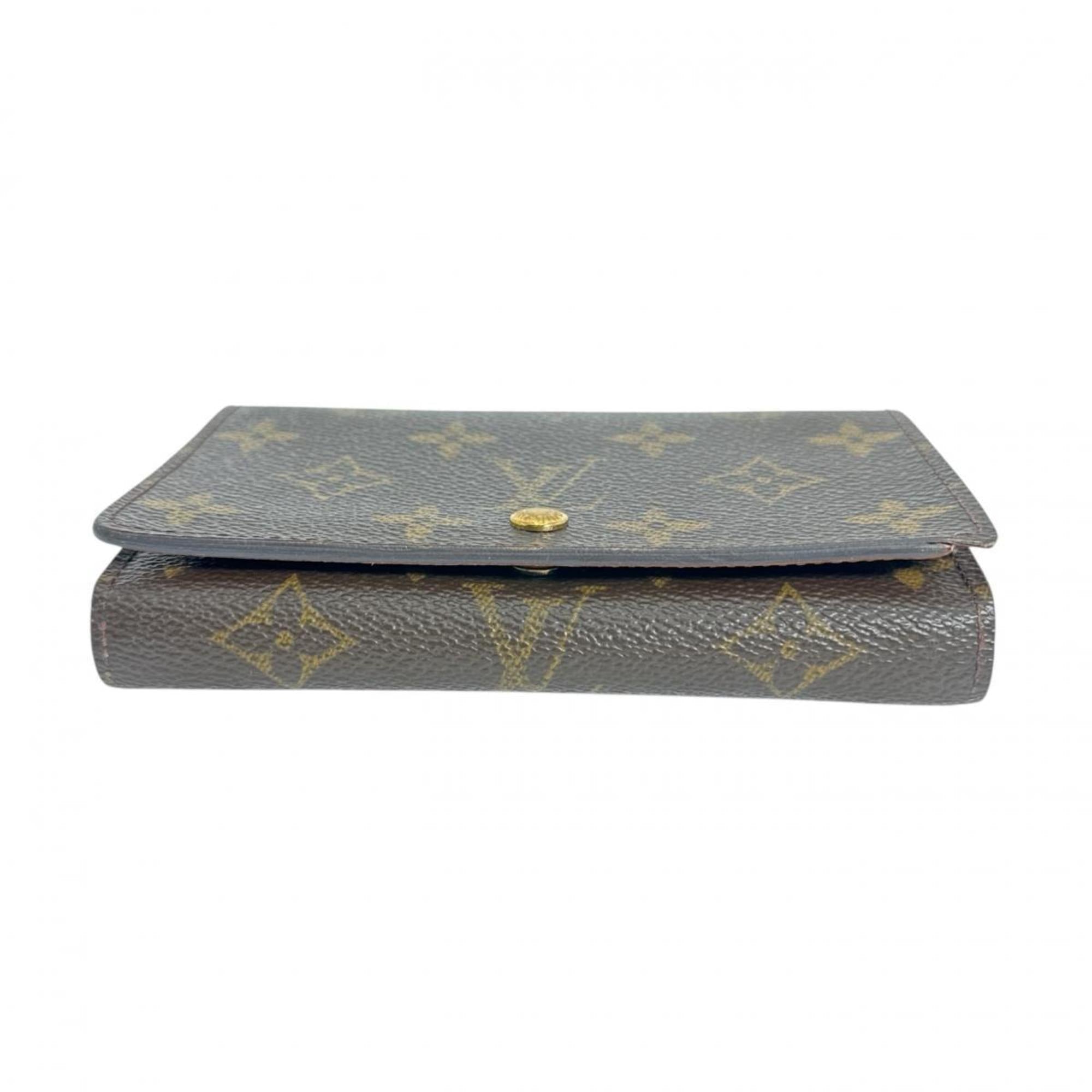 Louis Vuitton Brown Monogram Canvas Wallet