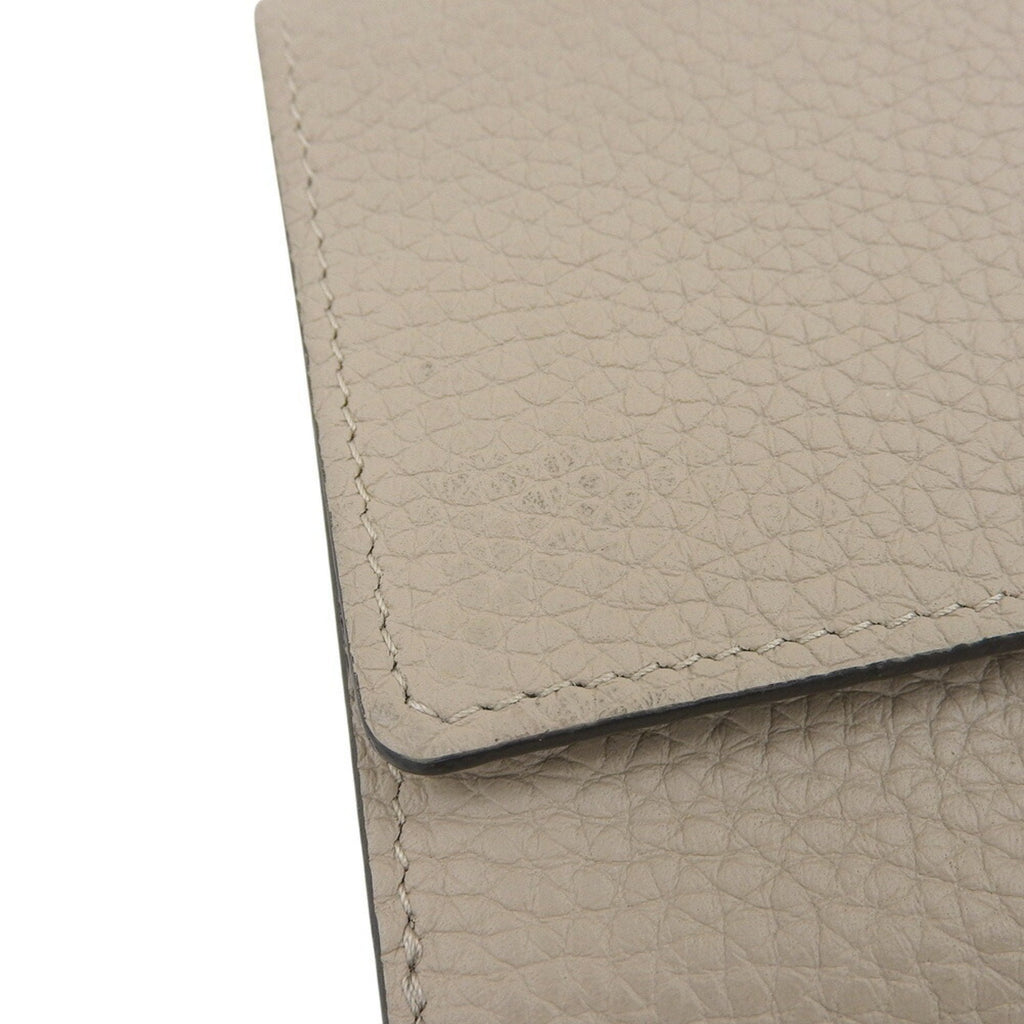 Louis Vuitton Beige Leather Long Wallet