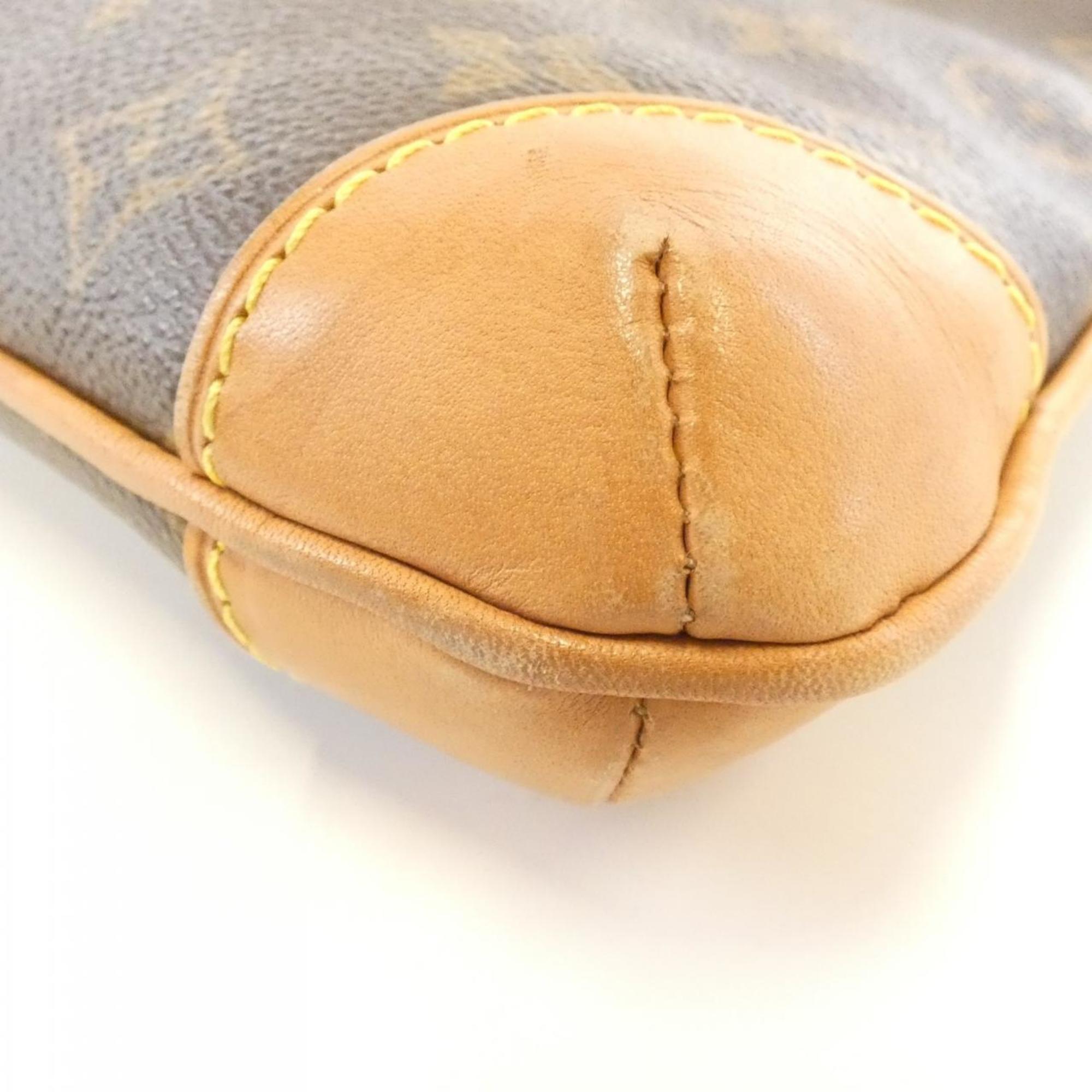 Louis Vuitton Marron Coated Canvas Shoulder Bag