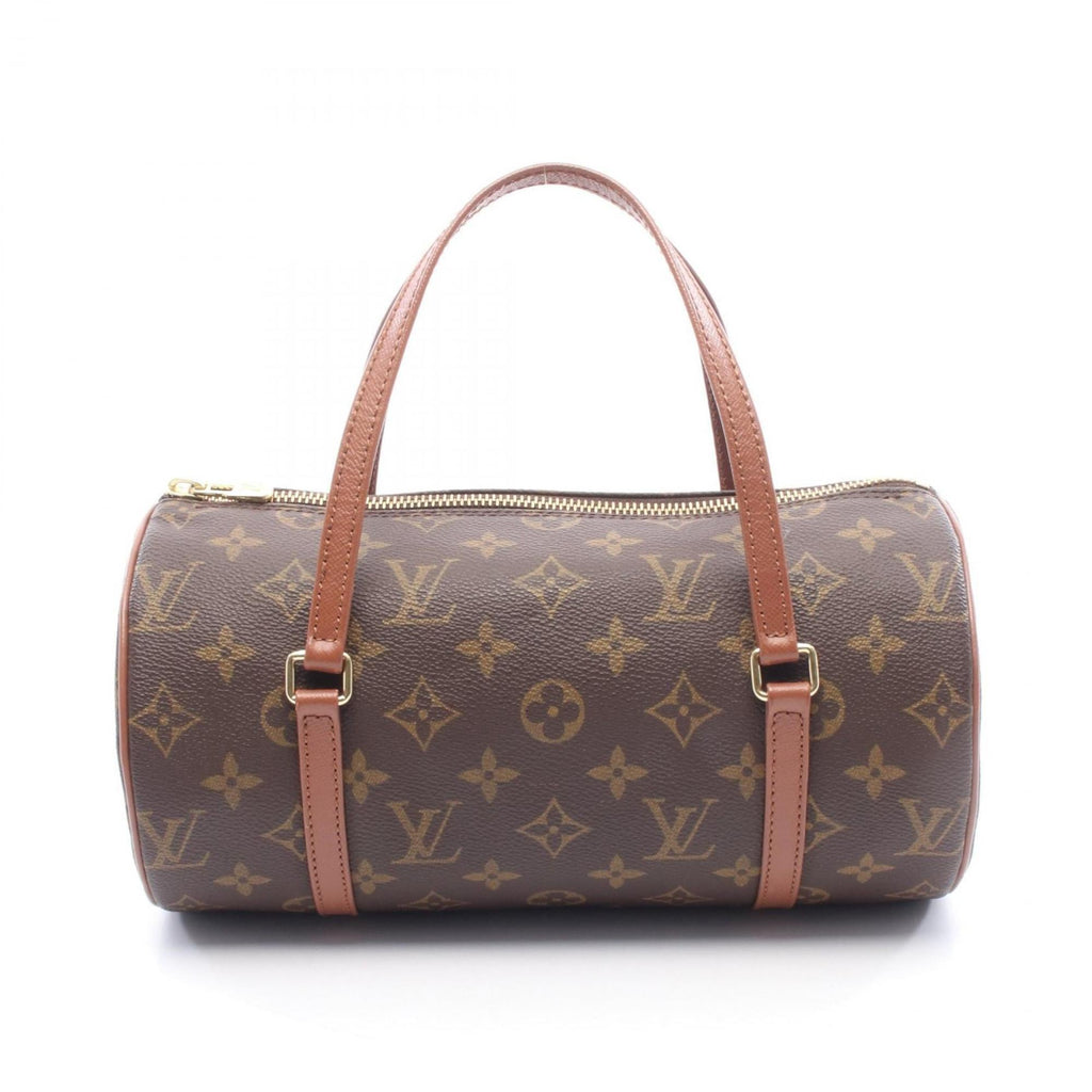 Louis Vuitton Brown Coated Canvas Pvc Monogram Leather Handbag